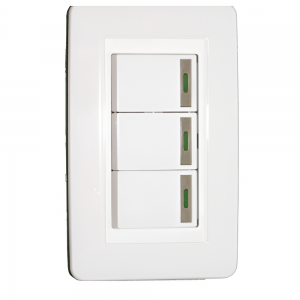 Interruptor Triple Conmutable Sofy