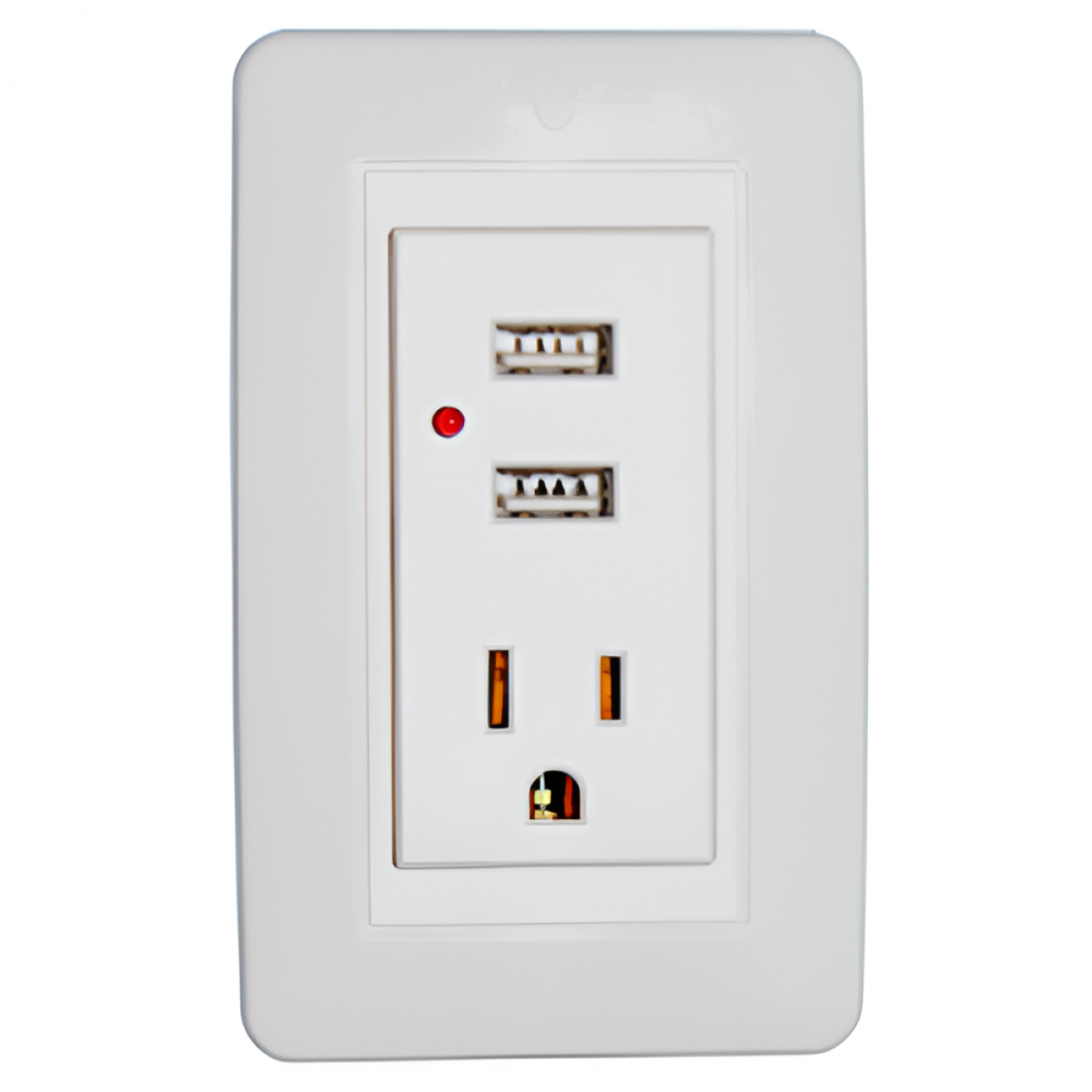 Toma Con Polo + Usb Doble Sofy