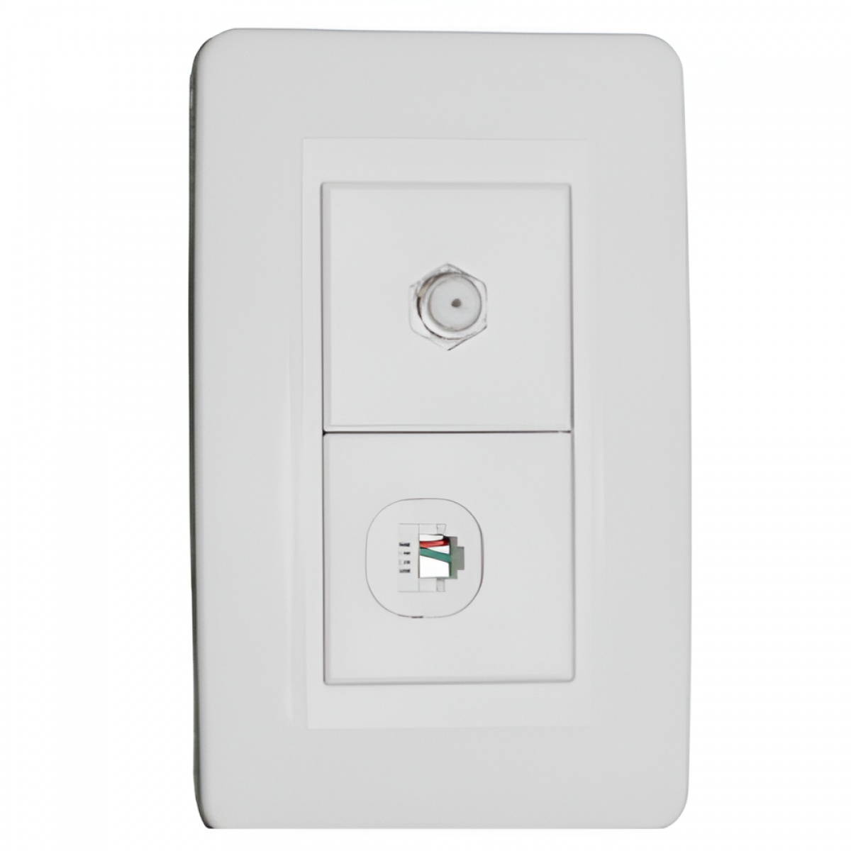 Toma Telefono+Coaxial Sofy