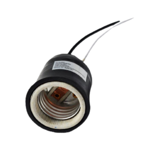 Portalámpara Caucho Loza Fino