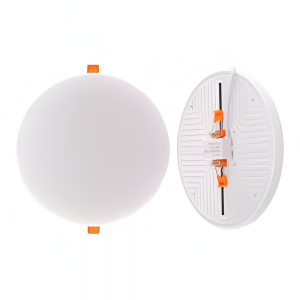 Panel LED redondo incrustar frameless 18w