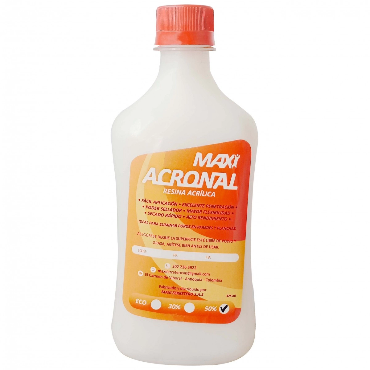 MAXI ACRONAL 50 375 ML (10/30 PCS)