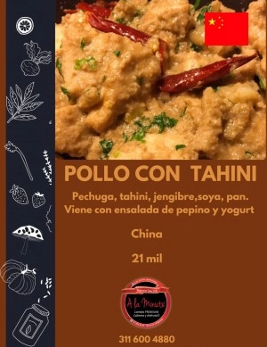 POLLO CON TAHINI