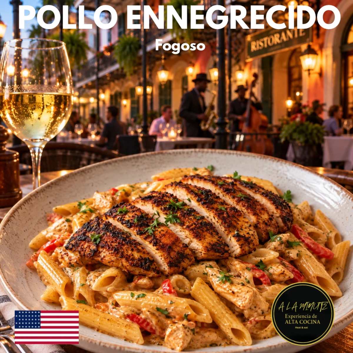 POLLO ENNEGRECIDO