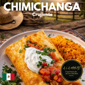 CHIMICHANGA DE POLLO