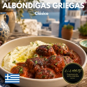 ALBÓNDIGAS GRIEGAS