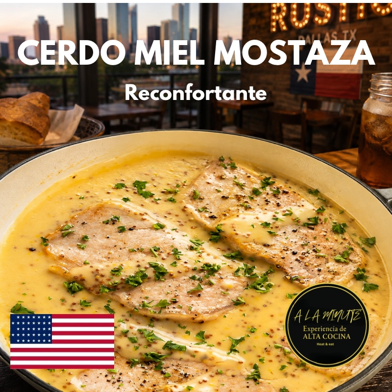 CERDO MIEL MOSTAZA