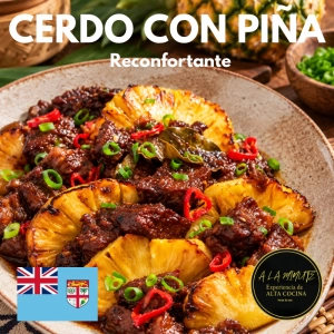 CERDO CON PIÑA