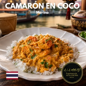 CAMARÓN EN COCO