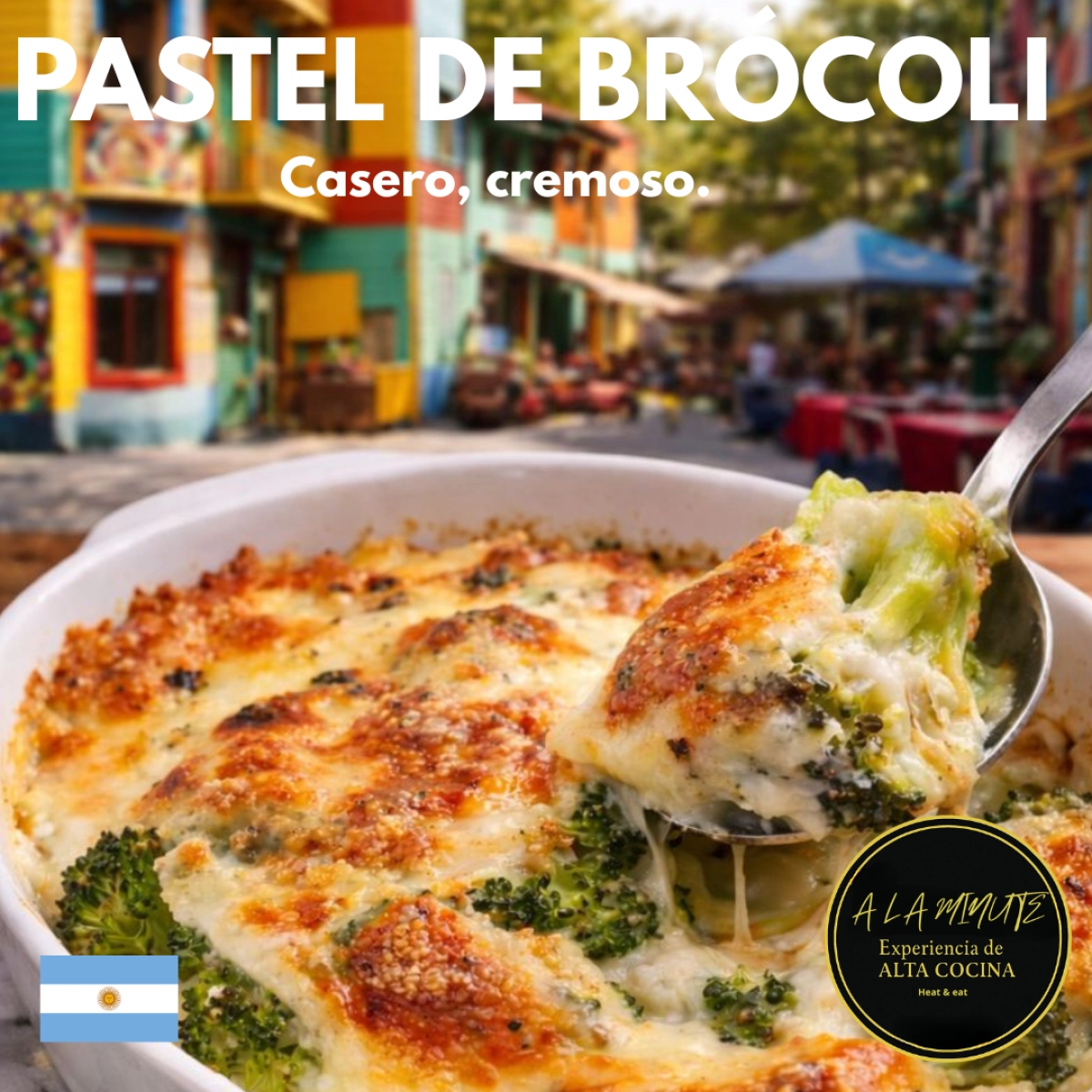 PASTEL DE BRÓCOLI (Veg)