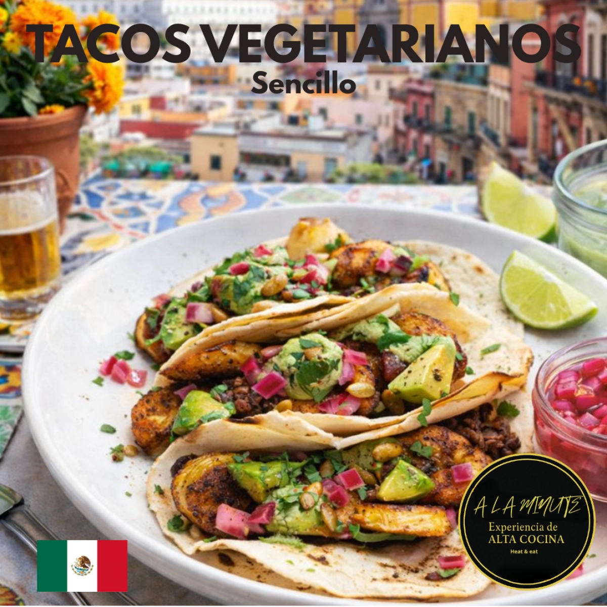 TACOS VEGETARIANOS