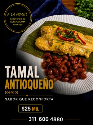 TAMAL ANTIOQUEÑO