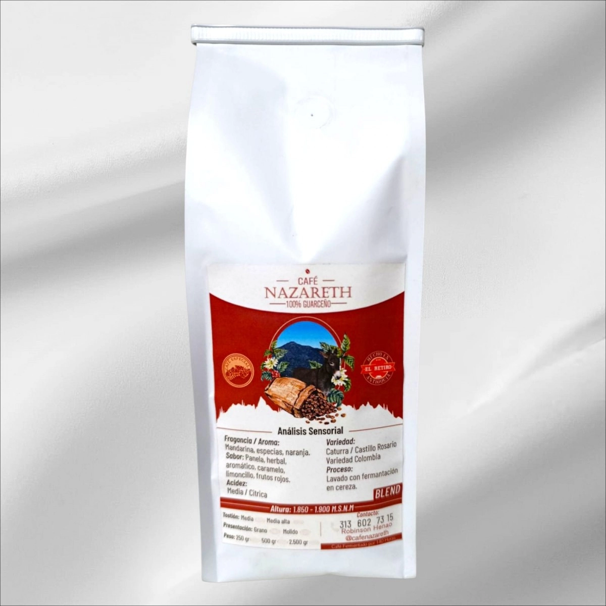 Café Blend en Grano 500 gr