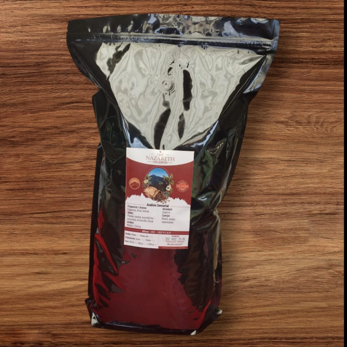 Caturro molido bolsa de 2.500 gr