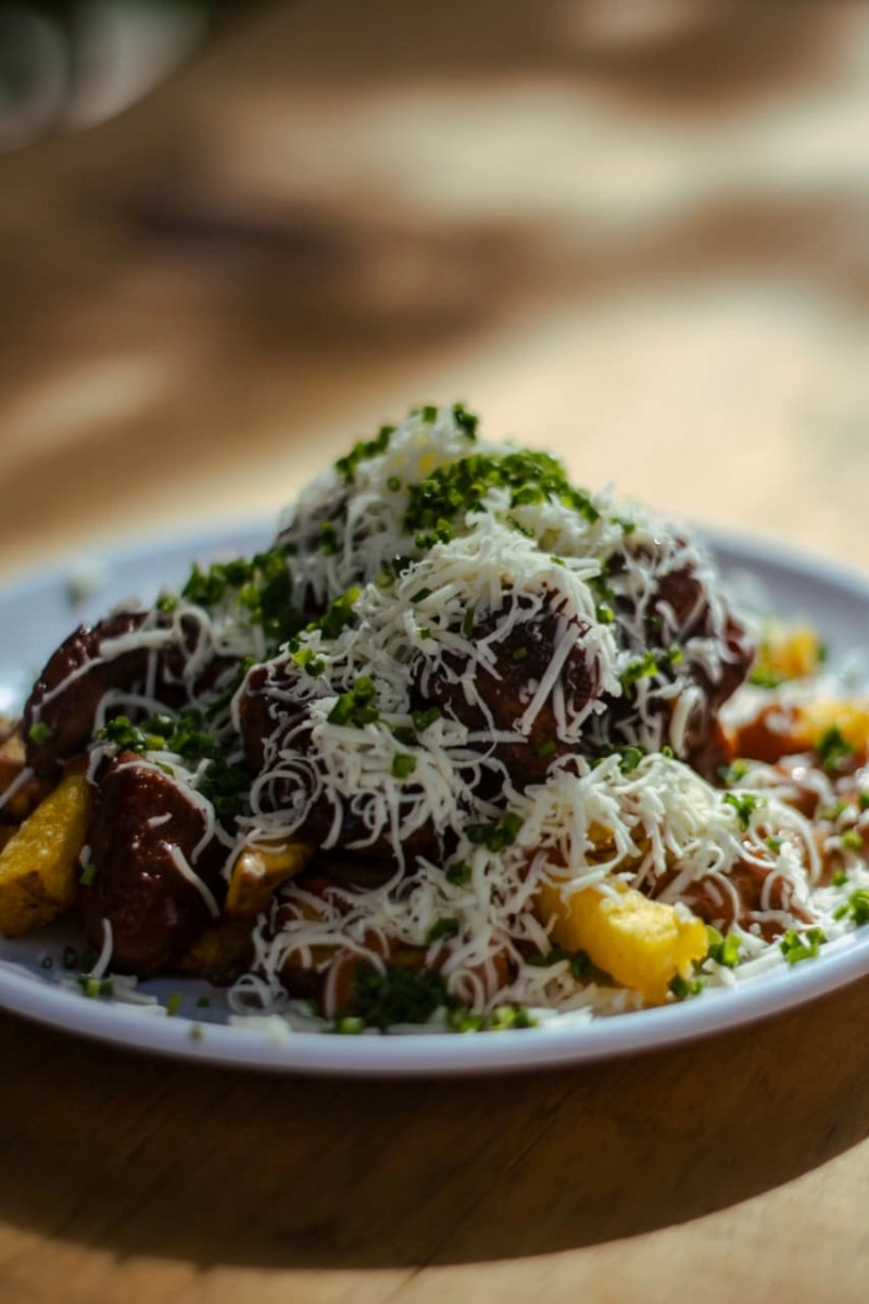 PAPAS ATICO CON POLLO