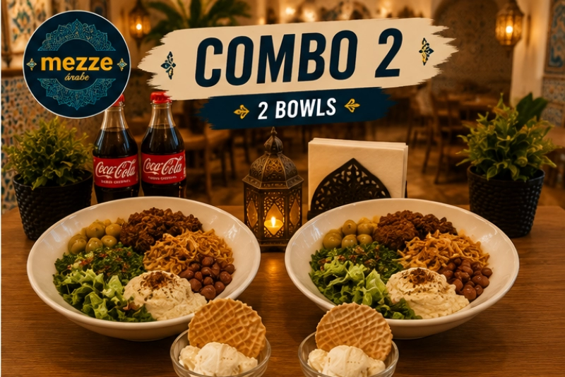 COMBO 2.   DOS  BOWLS