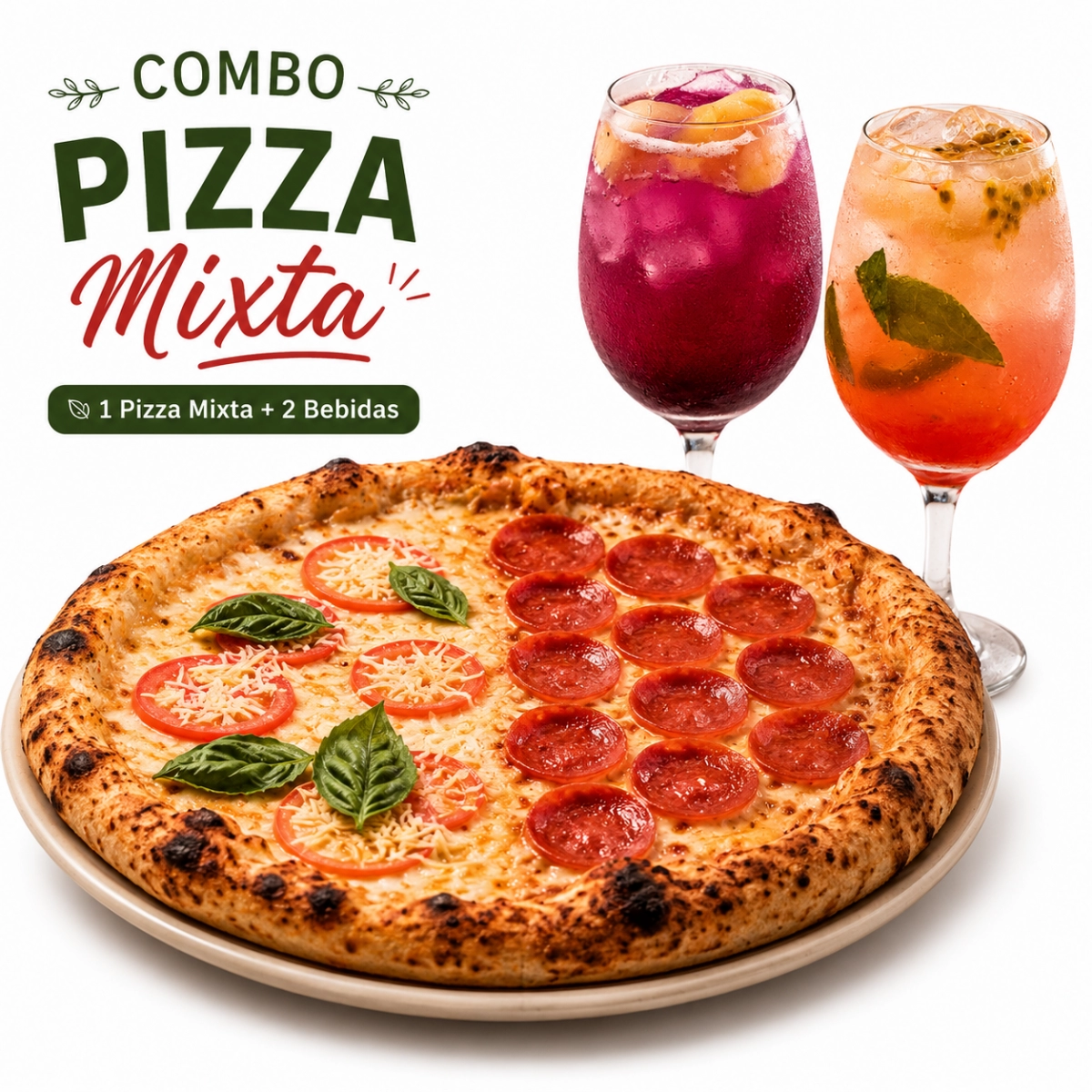 COMBO PIZZA MIXTA