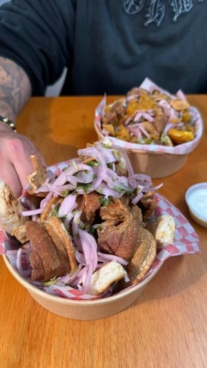 Ceviche de chicharrón