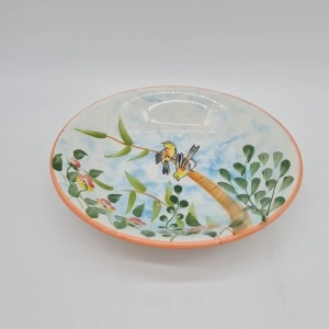 Puesto de Vajilla Pajaros y Flores