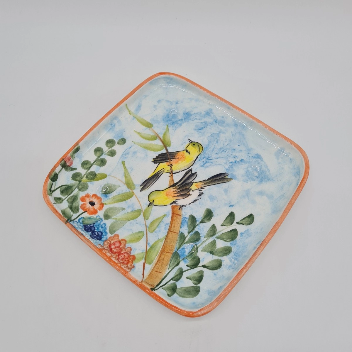 Quesera Pajaros y Flores