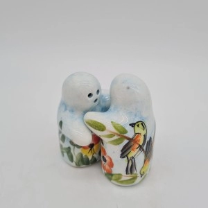 Salero Pajaros y Flores