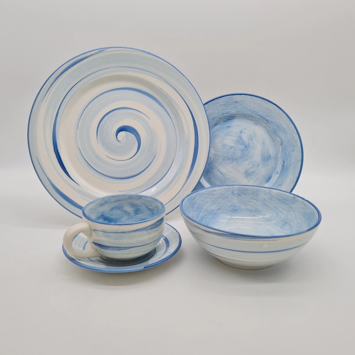 Puesto de vajilla 5 piezas Espiral