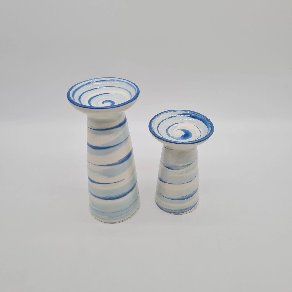 Set de candelabros Espiral