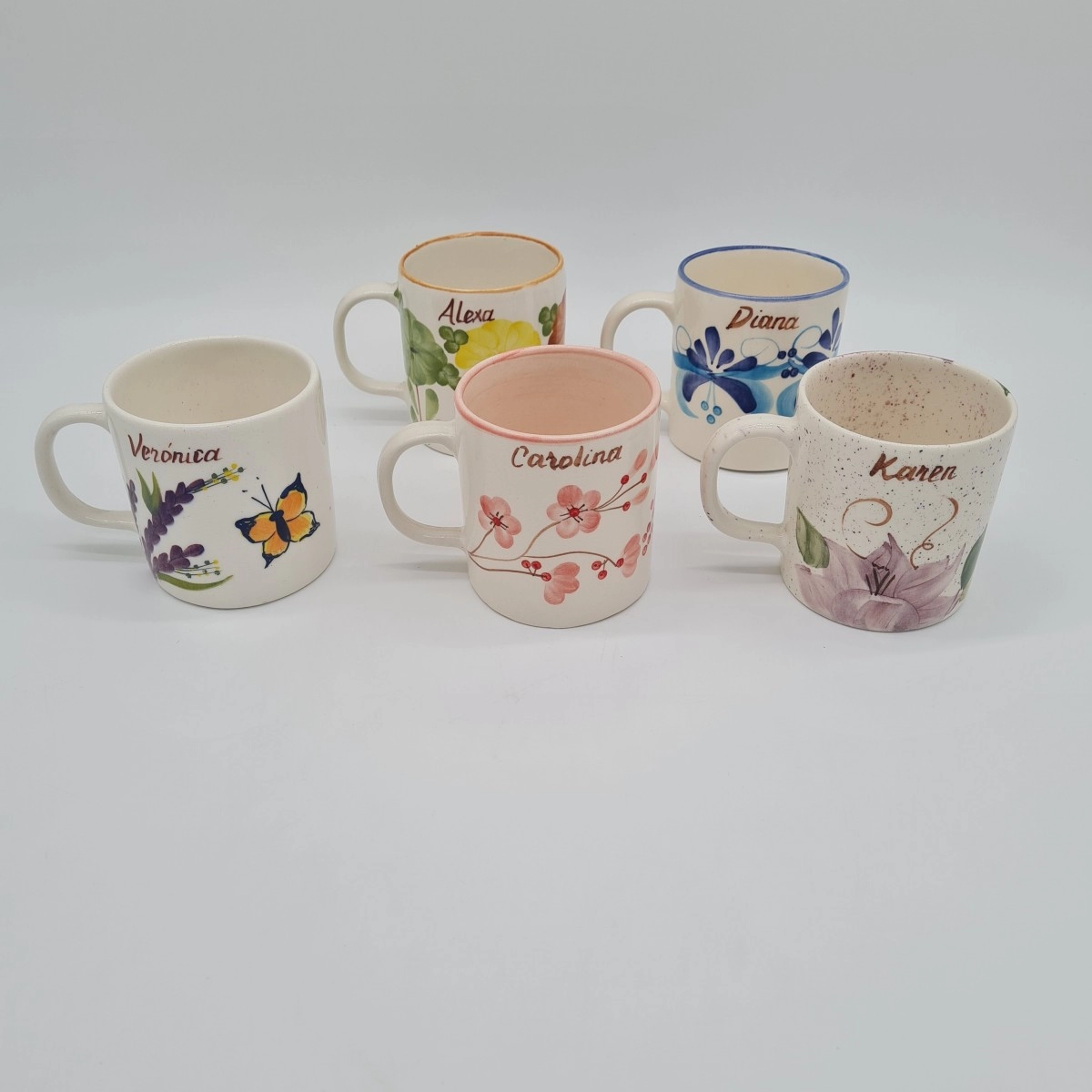 Pocillos Mug Nombre Personalizado Mujer