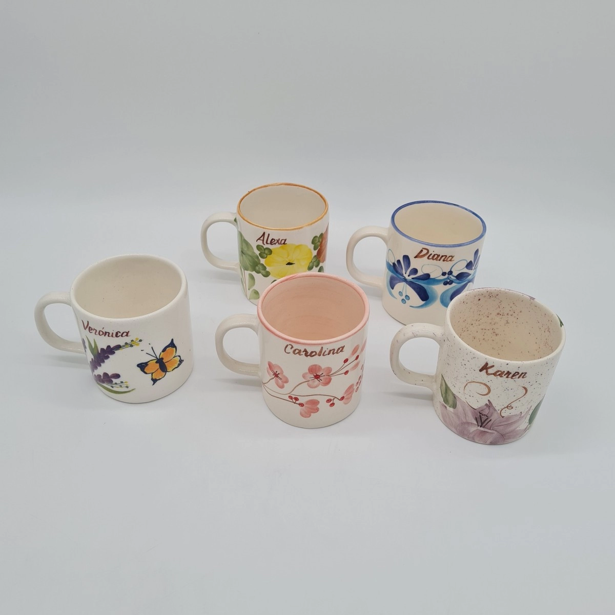 Pocillos Mug Nombre Personalizado Mujer