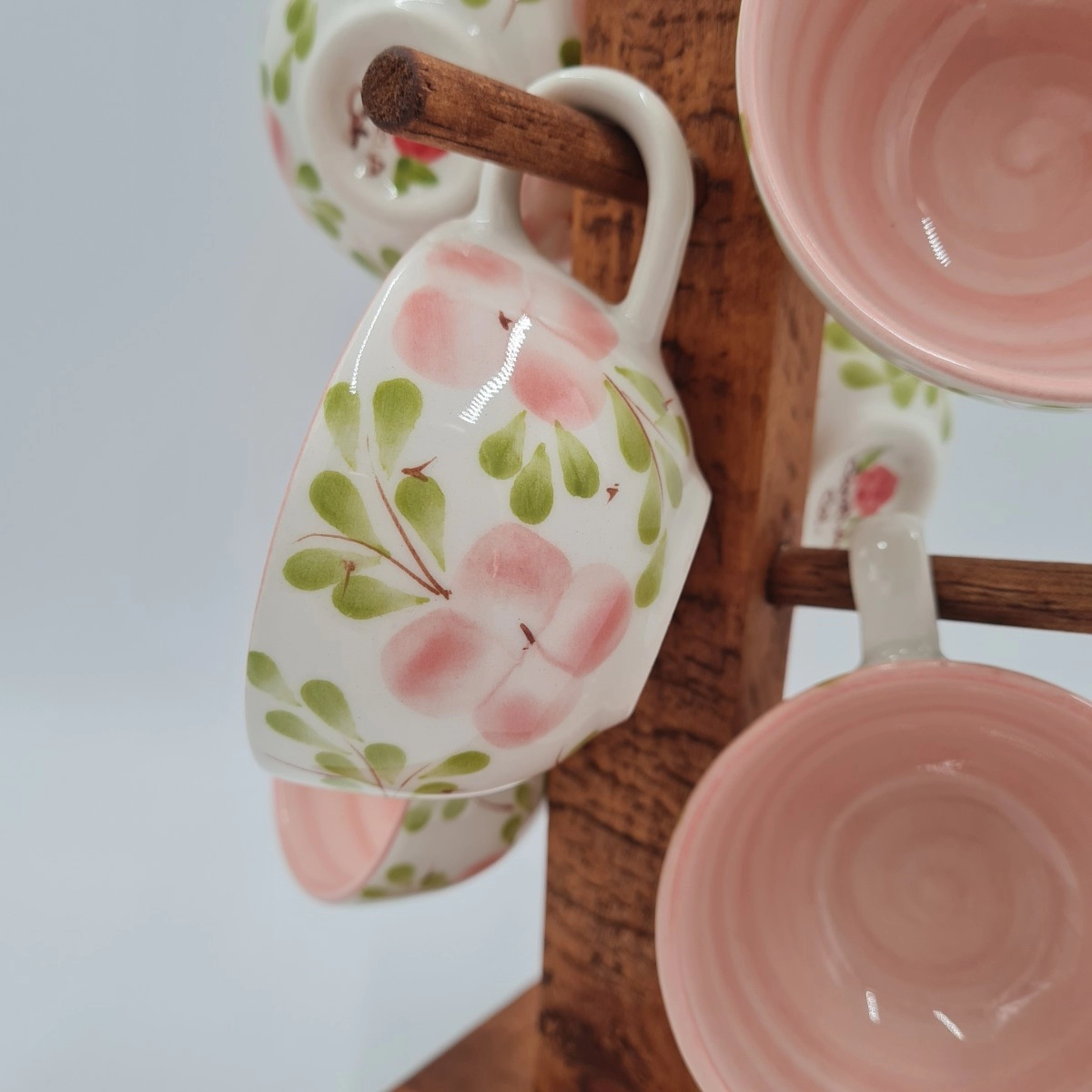Set pocillos x 6 Rosado