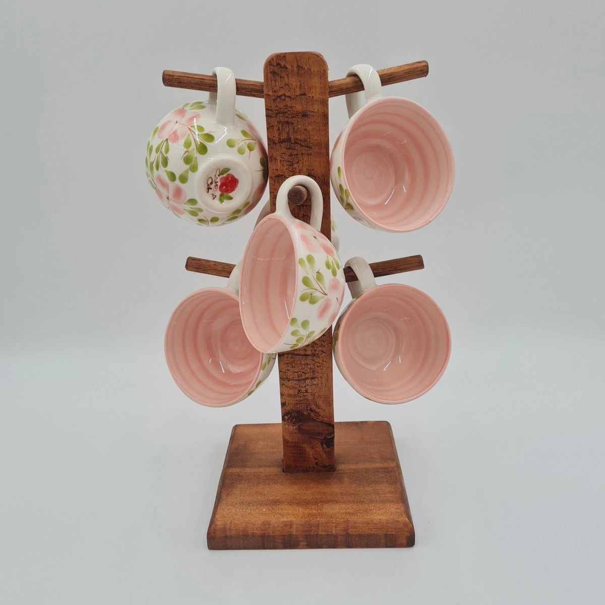 Set pocillos x 6 Rosado