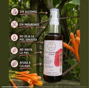 Tónico Desmaquillante de Rosas