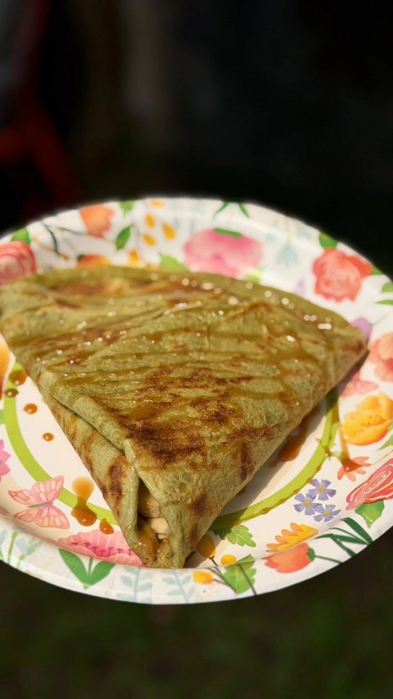 Crepe Matcha Garden