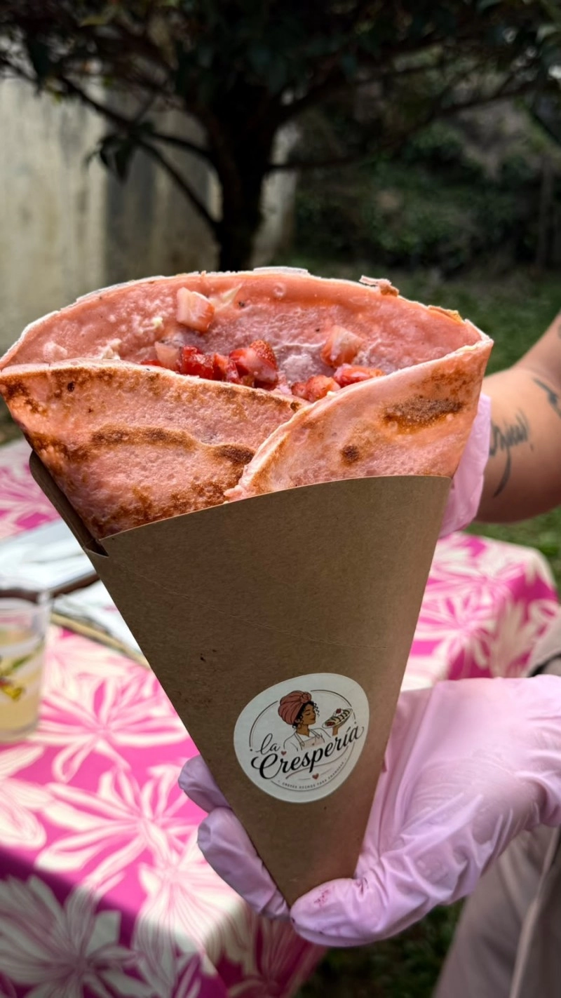 Crepe Rosé Cheescake