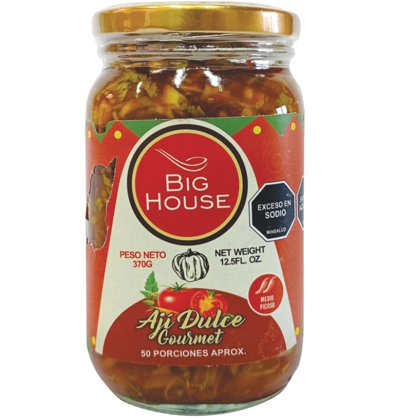 Salsa artesanal ají dulce gourmet