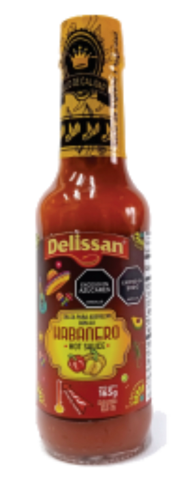 Salsa para aderezar con ají habanero premium