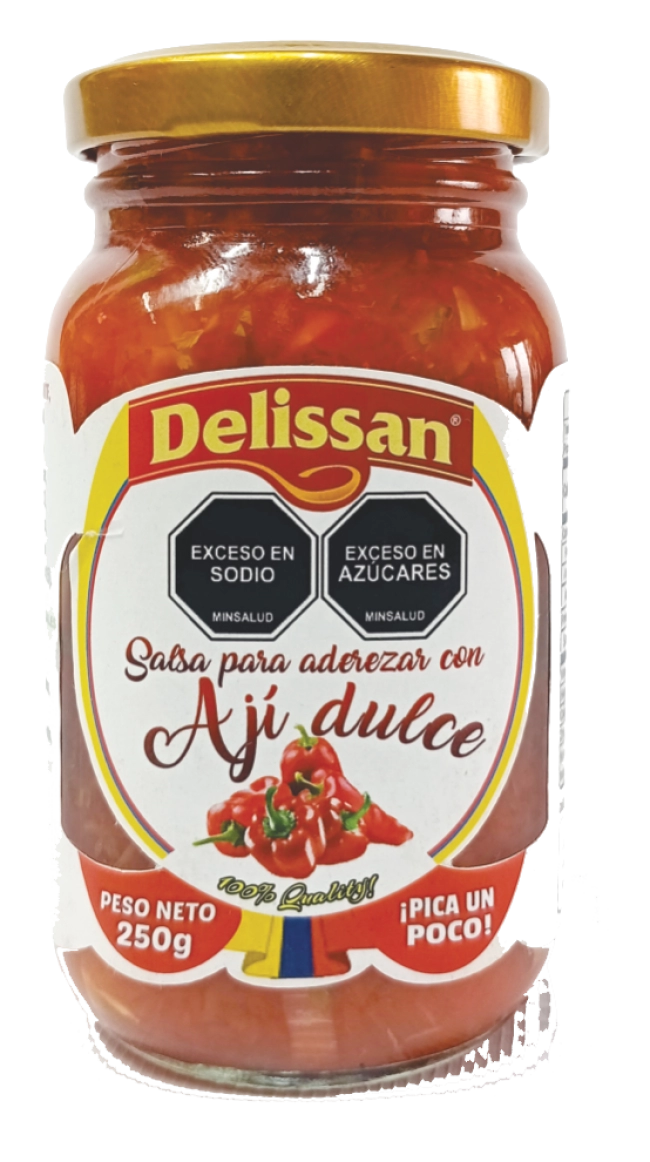 Salsa para aderezar, con ají picante, con pimentón dulce artesana