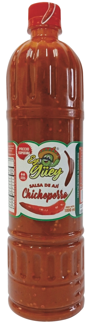 Salsa de ají chile criollo 1000 GR